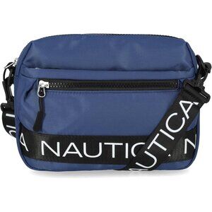 Women's Indigo Bean crossbody/Belt Bag adjustable shoulder strap